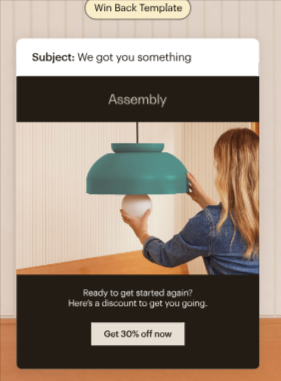 mailchimp win back template