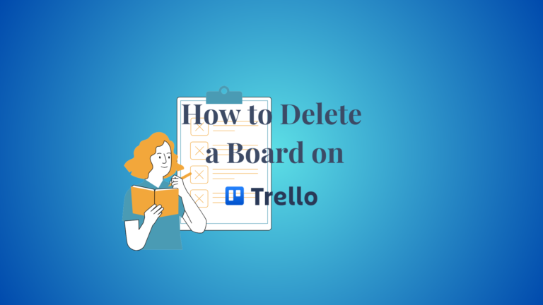 Deleting Trello board tutorial