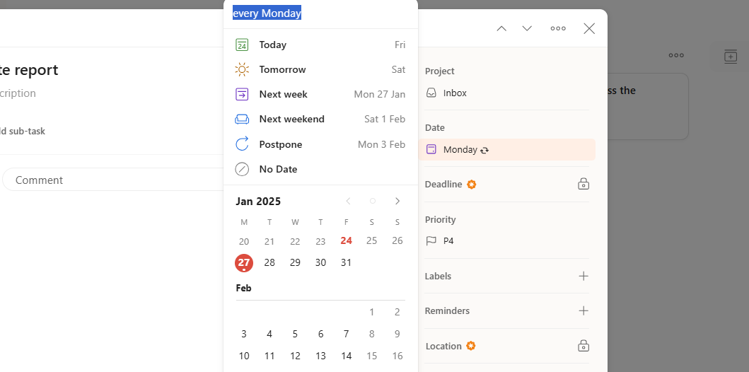 How To Create Recurring Tasks in Todoist (2025): easy steps